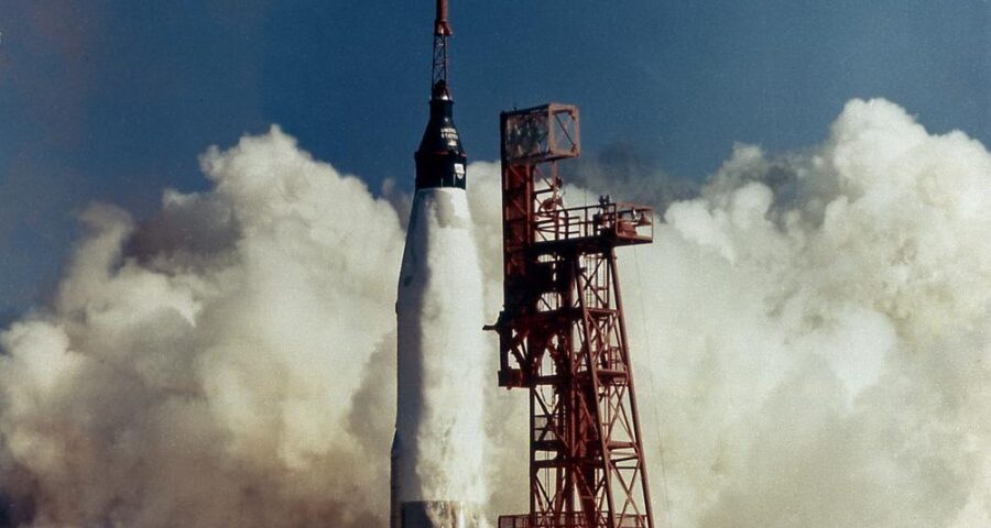 John Glenn Orbits the Earth