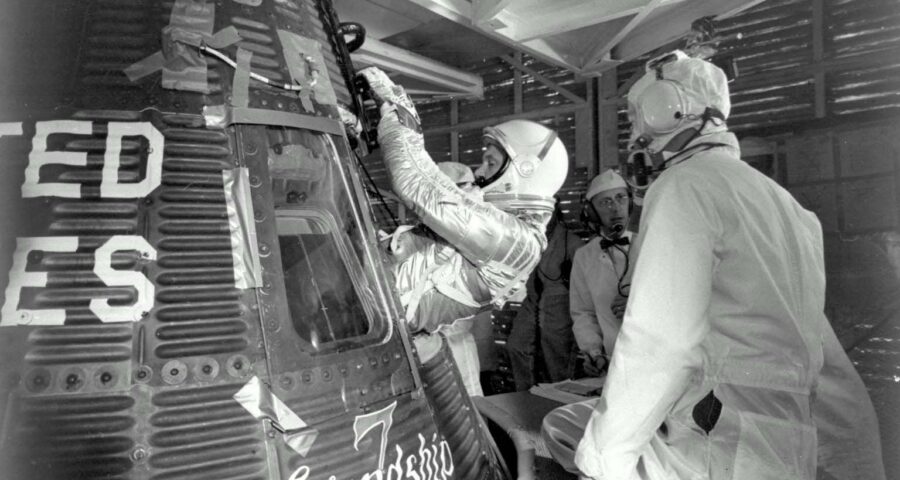 John Glenn Orbits the Earth