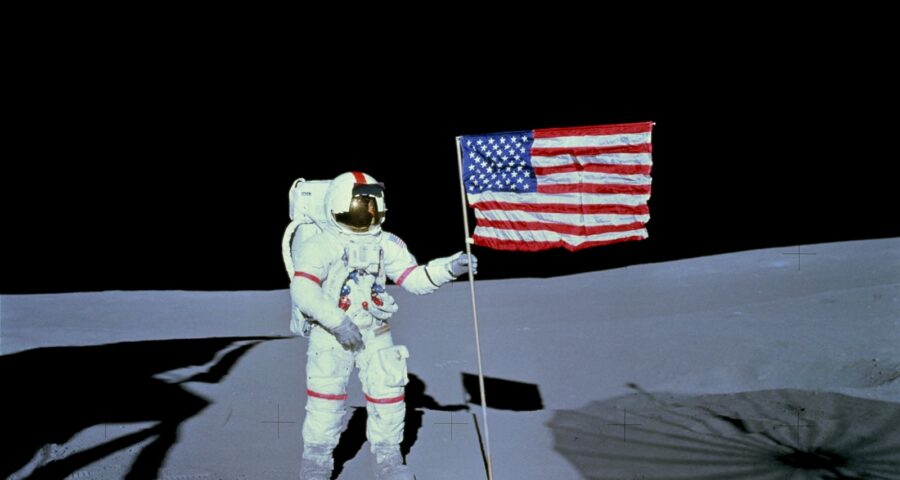 Alan Shepard Plays Golf on the Moon