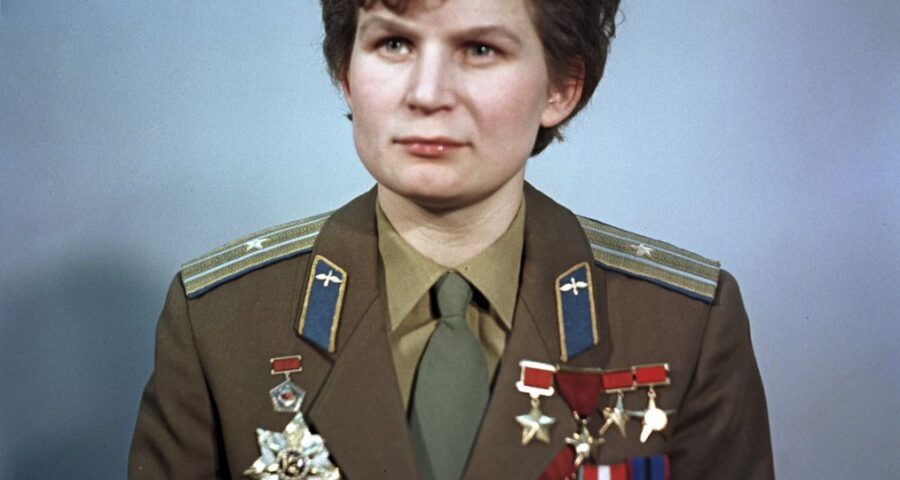 A Soviet Woman in Space