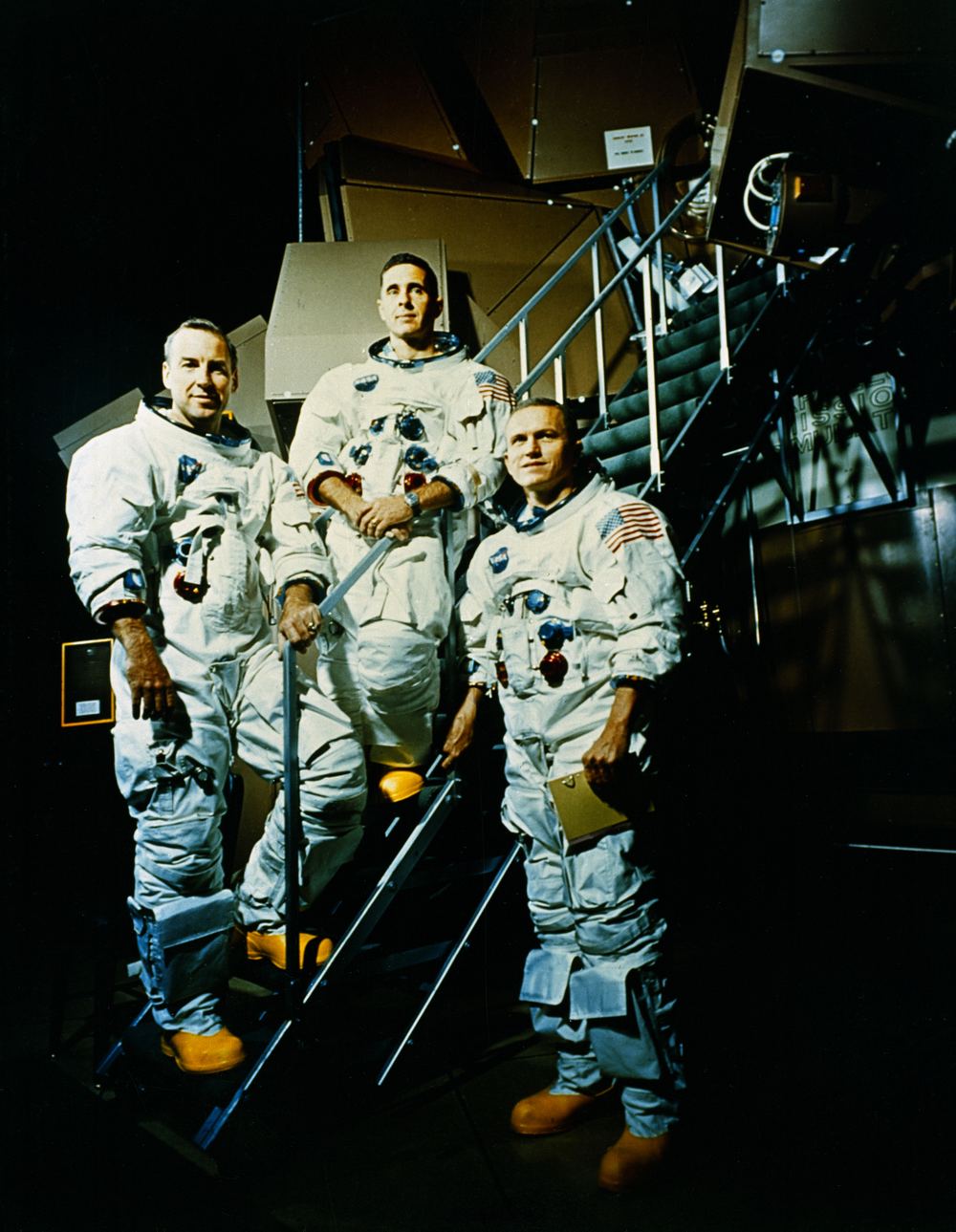 The Apollo 8 crew: Borman, Lovell, and Anders