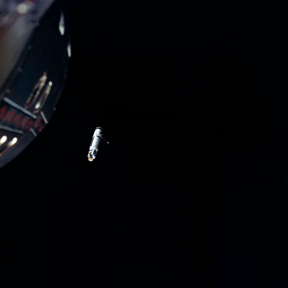 The Agena target vehicle seen from Gemini 8